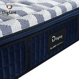Single Bed Mattress D08 Diglant Gel Memory Foam Latest Double Natural Latex Single Bed Fabric Foldable King Size Pocket Spring Mattress