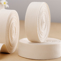 Sangle en coton épaisse 100 % coton BSD OEM, sangle en coton robuste et écologique de 38 mm pour sacs et textiles