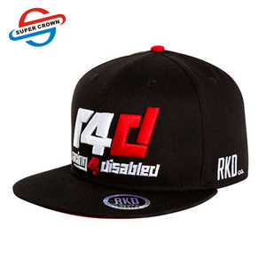 Mũ Lưỡi Trai Trơn Màu Đen Thêu 3D Theo Yêu Cầu Cấu Hình Thấp Bán Chạy - Product Image 1