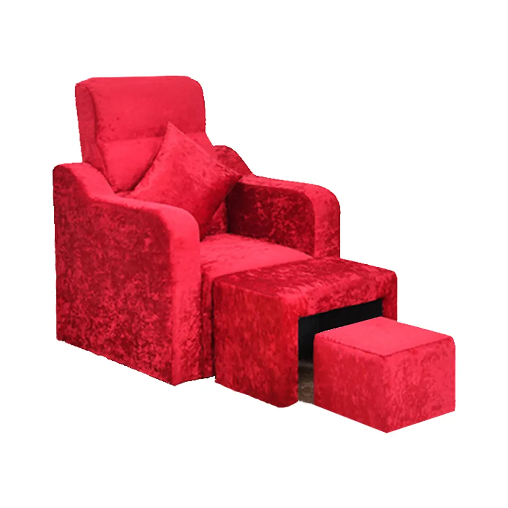 comfortable elegant multi color spa chair pedicure nail chair for salon