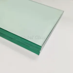 Kaca laminasi bening dengan film sgp, interlayer pvb untuk konstruksi aman