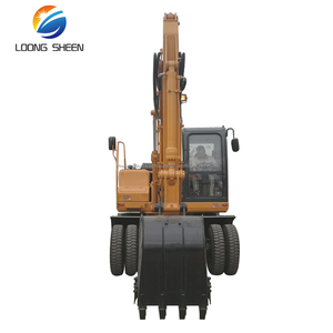 4 WD 13 <span class=keywords><strong>Tonnes</strong></span> <span class=keywords><strong>14</strong></span> <span class=keywords><strong>Tonnes</strong></span> 0.55 M3 Seau Capacité Type De Roue <span class=keywords><strong>Pelle</strong></span> - Product Image 1