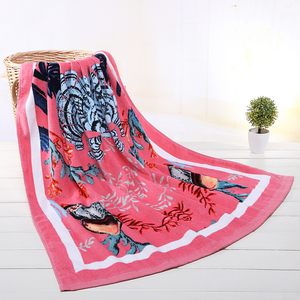 Microfibra Playa Grande toalla hoja Camping viaje Sauna <span class=keywords><strong>vacaciones</strong></span> 75*150 cm promocional Toalla de playa impresa - Product Image 3