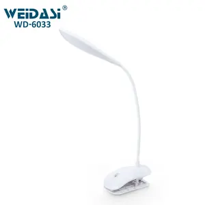 Weidasi перезаряжаемая Светодиодная настольная лампа с usb-зарядкой, сенсорный экран, настольная лампа для студенческой настольной лампы