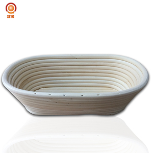 <span class=keywords><strong>Pan</strong></span> pruebas cesta ecológico natural caña de ratán redonda fermentación de masa tazón para hornear - Product Image 4