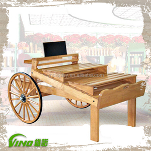 Chariot de service en bois, nouveauté de haute qualité, pour le vin - Product Image 4