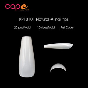 <span class=keywords><strong>Uñas</strong></span> Postizas Personalizadas, Modelo Nuevo, Naturales, Transparentes, <span class=keywords><strong>Largas</strong></span>, Estilo Ataúd/Bailarina para Mujer - Product Image 3