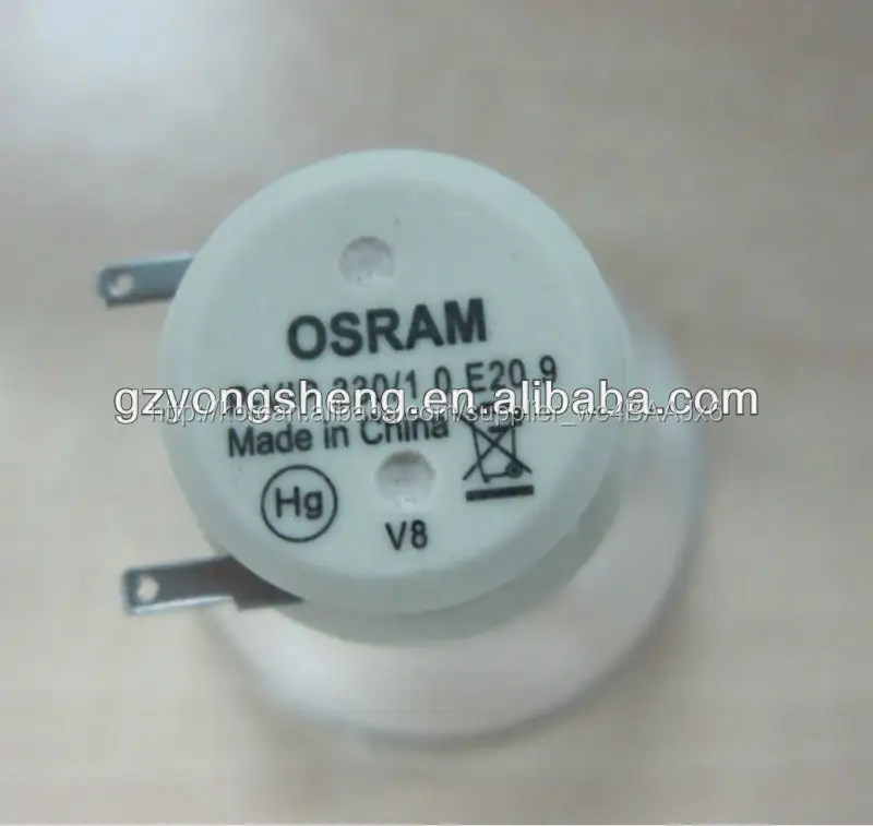 래 베어 램프 330/1.0 e20.9 osram p-vip 프로젝터 램프