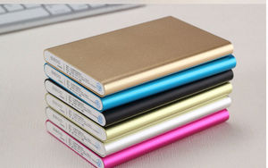 5000mAh USB portatile con uscita 10W alluminio Micro USB interfaccia LI-polimero caricabatteria per telefoni cellulari - Product Image 3