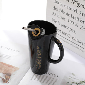 <span class=keywords><strong>Tazas</strong></span> <span class=keywords><strong>de</strong></span> Viaje <span class=keywords><strong>de</strong></span> <span class=keywords><strong>Cerámica</strong></span> para Sublimación <span class=keywords><strong>de</strong></span> Café con Pajita, Juegos <span class=keywords><strong>de</strong></span> <span class=keywords><strong>Tazas</strong></span> con Logotipo, Navidad, Lujo, Negro Nórdico, Venta al por Mayor, Tapa Inteligente Personalizada - Product Image 6