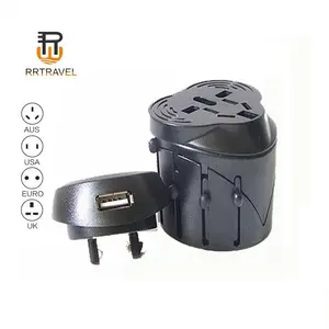 Produtos De Viagem suíço, Adaptador de Viagem Do Mundo, adaptador de Energia Universal PLUG