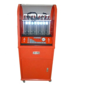 BC-8H 8 सिलेंडरों पेट्रोल इंजेक्टर परीक्षक ईंधन इंजेक्टर सफाई मशीन - Product Image 2