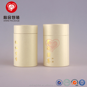 Tái chế lá vàng logo vòng giấy hộp xi lanh/Quảng Châu tông giấy canister bao bì/Giá Rẻ gia vị container bán buôn - Product Image 3