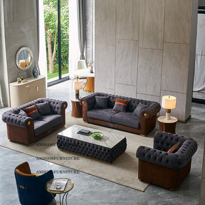 Ensemble de canapés luxueux pour hôtel, meubles, tissu, combinaison de couleurs, <span class=keywords><strong>suite</strong></span> lounge, <span class=keywords><strong>Royal</strong></span> - Product Image 3