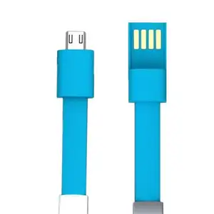 XXD Factory wholesale free sample colorful flat usb data cable good quality price flat usb charging cable for Type-C