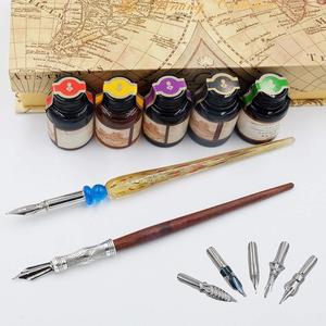 Juego de bocetos con soportes y bolígrafos, conjunto de 4 colores de tinta y lápiz - Product Image 2