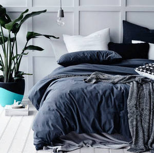 100% 法国亚麻床单，石洗纯亚麻床品四件套 - Product Image 3