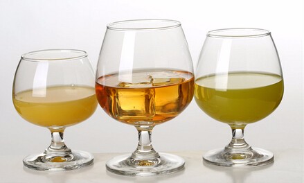 Wholesale Wine Glass and Champagne Glasses Lead Free Crystal Glass Burgundy Goblet