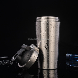 Bouteille à shaker pratique en acier inoxydable, shaker de protéines, mis à niveau, shaker en métal personnalisé, vente en gros, ml - Product Image 2