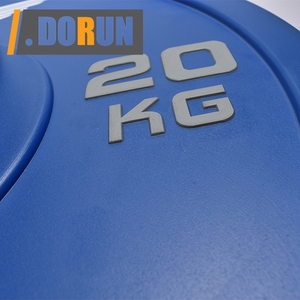 Plaque de poids rectangulaire professionnelle de 2,5 kg, 5 kg, 20 kg, recouverte de PU, pour les entraînements de musculation et la musculation - Product Image 4