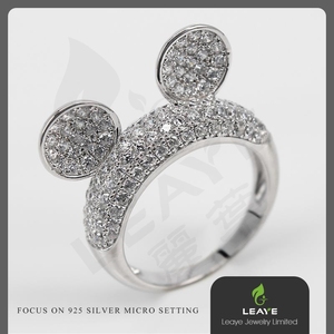 Bisutería italiana Lindo Del Ratón de <span class=keywords><strong>Mikey</strong></span> Joyería de Plata Para Las Mujeres - Product Image 1
