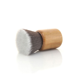 FIORTIA Brocha de <span class=keywords><strong>Maquillaje</strong></span> de Bambú Mini de Alta Calidad con Cerdas Densas Personalizable, Brocha Kabuki de Punta Plana, Brocha <span class=keywords><strong>para</strong></span> Polvo OEM - Product Image 4