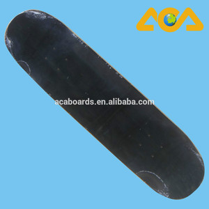 31x7.5" de <span class=keywords><strong>arce</strong></span> <span class=keywords><strong>canadiense</strong></span> negro manchado de la cubierta del monopatín - Product Image 1