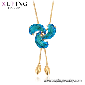 44850 Xuping Gioielli di Moda 18 k <span class=keywords><strong>Oro</strong></span> Placcato la <span class=keywords><strong>Collana</strong></span> Del Pendente per le Ragazze - Product Image 5