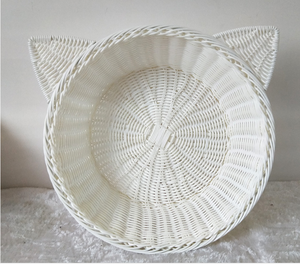 <span class=keywords><strong>Panier</strong></span> de rangement en rotin PP fait à la main, <span class=keywords><strong>panier</strong></span> en rotin en forme d'animal pour maison de <span class=keywords><strong>chien</strong></span> - Product Image 4
