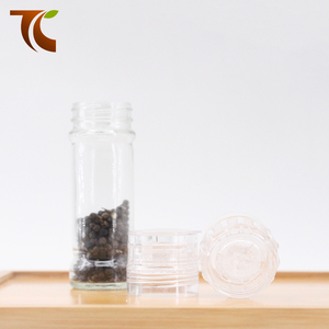 Bouteille en verre clair avec clair jetable top <span class=keywords><strong>moulin</strong></span> - Product Image 4