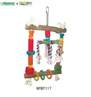 ORIENPET & OASISPET деревянная игрушка для птиц, игрушка для попугаев NTBT117, товары для птиц