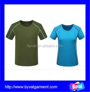 OEM fabricante fresco y seco camisetas para atleta ojal de malla de poliéster camisetas de ropa deportiva para hombres mujeres