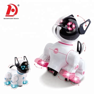 HUADA Educational Simulate Intelligent Electric Plastic Dancing <strong>Robot</strong> <strong>Toy</strong> <strong>Dog</strong> with Music &amp; Light - Product Image 3