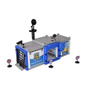 Garage de poste de police à <span class=keywords><strong>faire</strong></span> soi-même-Construisez et construisez votre propre ensemble de jeu-Jouet amusant pour les enfants et les enfants - Product Image 3
