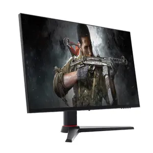 Profesional Freesync FPS 2560X1440 24 "2 K LCD Monitor 144Hz dengan Permainan Lingkaran