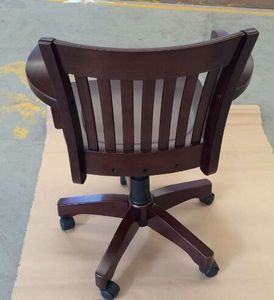 Classica <span class=keywords><strong>legno</strong></span> girevole alta luce senza braccia <span class=keywords><strong>sedia</strong></span> da <span class=keywords><strong>scrivania</strong></span> - Product Image 5