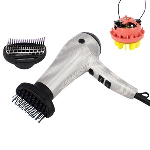 Plus puissant double tension 110 v 220 v <span class=keywords><strong>casque</strong></span> à capuchon ionique professionnel <span class=keywords><strong>salon</strong></span> sèche-cheveux avec peigne - Product Image 2