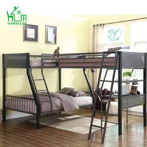 Cama Litera Doble en Forma de L de Alta Calidad, Totalmente Metálica, con Espacio de Almacenamiento, Estilo Moderno, Proveedor Chino para Muebles de Dormitorio para 3 Personas Más - Product Image 2