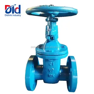 Rising Stem Different Type Of H-10K Cast Iron Manual Operated With Flanged 4 Bolts Gate Valve For Marine