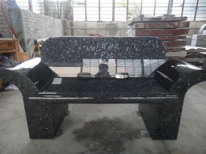 गर्म बिक्री नीले मोती ग्रेनाइट उद्यान बेंच - Product Image 2