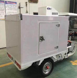 Soğuk Zincir Lojistik Ekspres Teslimat Elektrikli Soğutma Üç Tekerlekli Bisiklet/dondurma kamyoneti - Product Image 5