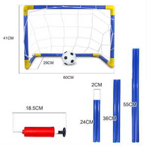 Portería <span class=keywords><strong>de</strong></span> fútbol <span class=keywords><strong>de</strong></span> <span class=keywords><strong>PVC</strong></span> plegable personalizable equipo <span class=keywords><strong>de</strong></span> práctica <span class=keywords><strong>de</strong></span> red <span class=keywords><strong>de</strong></span> entrenamiento <span class=keywords><strong>de</strong></span> fútbol portátil para niños para el desarrollo <span class=keywords><strong>de</strong></span> habilidades - Product Image 1