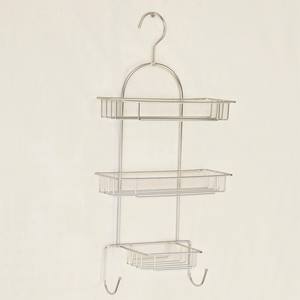 2 Tier <b>Corner</b> Stainless Steel Bathroom Organizer - Product Image 5
