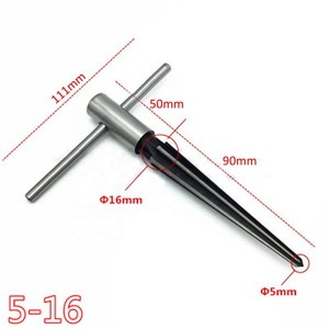 Escariador Manual de <span class=keywords><strong>Metal</strong></span> con Mango Hexagonal Redondo de 3-13 mm y 5-16 mm, Escariador para Desbarbar y Agrandar Orificios de Pasadores, para Madera, <span class=keywords><strong>Metal</strong></span> y Plástico - Product Image 5