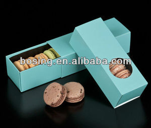 Hộp Quà <span class=keywords><strong>Macaron</strong></span> Đóng Gói Giấy Giáng Sinh Tùy Chỉnh Sang Trọng Có Nắp Đậy Trong Suốt Riêng Biệt Hộp <span class=keywords><strong>Macaron</strong></span> Có Cửa Sổ Trong Suốt - Product Image 4