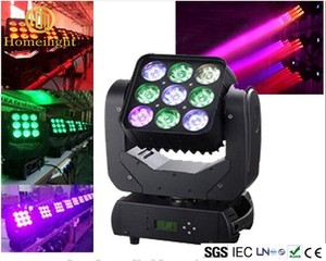 Cabeza movil LED 9pcs 3x3 haz temblar cabeza Matrix - Product Image 2