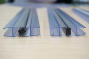 אמבטיה זכוכית דלת מגנטי PVC עמיד למים רצועת חותם - Product Image 4