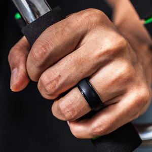 メンズスポーツシリコン結婚指輪に適しています - Product Image 3