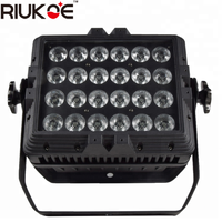 Projecteur PAR LED matriciel RGBWA 5-en-1 24x15W IP65 pour extérieur avec contrôle DMX512