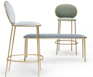 Super hot di velluto colorato copertura telaio in metallo di alta piedi di cerimonia nuziale <span class=keywords><strong>sedia</strong></span> di un <span class=keywords><strong>bar</strong></span> - Product Image 6